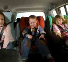 Přepravě dětí v autě