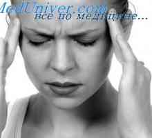 Druhy nitrolebního bolesti hlavy. Bolesti hlavy, zácpa