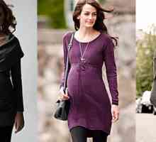 Móda pro těhotné ženy. Foto. Pohodlné oblečení a obuv pro těhotné ženy