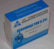 Tablety chloramfenikolu na průjem (průjem)