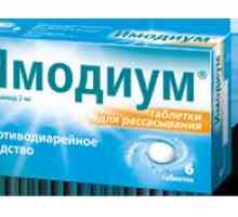 Tablety průjmu Imodium