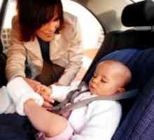 Instalace autosedačky sedačky bezpečnostní dětská autosedačka