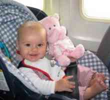 Volba vhodného místa pro dítě v letadle