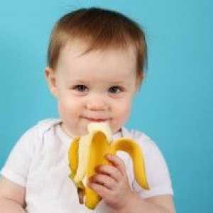 Banány a jiné potraviny u dítěte s průjmem