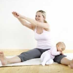 Cvičení po porodu, pro rehabilitaci a hubnutí žaludku