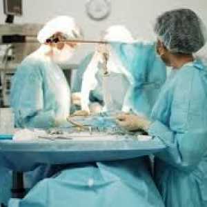 Chirurgie chronický zánět slinivky břišní, chirurgie