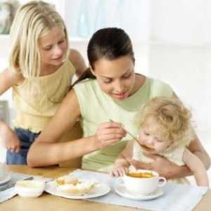 Jak se dítě postupně učí jíst pravidelná jídla