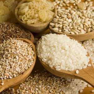 Které obilovin mohou být konzumovány na žaludeční vředy: ovesné vločky, krupice, pohanka, rýže,…