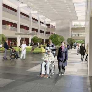 Léčba ve Švédsku Caroline nové univerzitní nemocnice