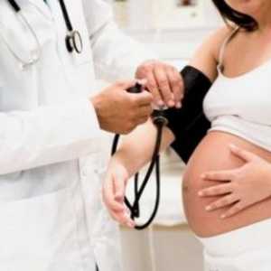 Zvýšený krevní tlak během těhotenství