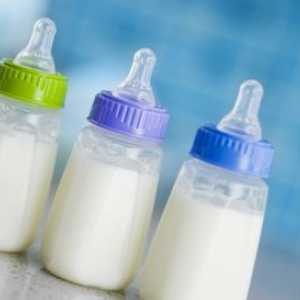 Úniky malých lahví kojenecké výživy