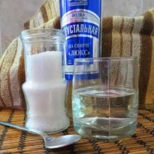 Vodka sůl průjem (průjem)